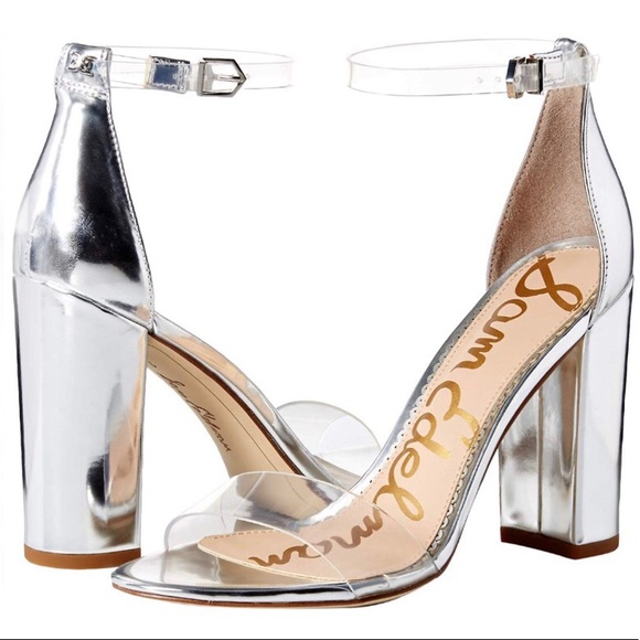 sam edelman clear shoes